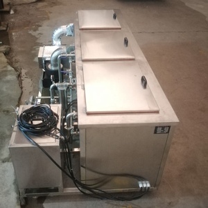 540L trois stations nettoyeur à ultrasons <span class=keywords><strong>bain</strong></span> baignoire Agitation culasse carburateur <span class=keywords><strong>injecteur</strong></span> Machine de nettoyage industriel - Product Image 6