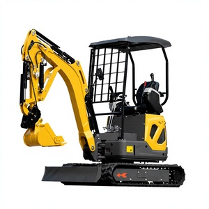 Mini-excavatrice de 1,8 tonne avec filet de protection pour chenilles, homologuée CE EPA, pour travaux agricoles et de construction - Product Image 5