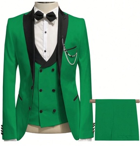 <span class=keywords><strong>Costume</strong></span> de <span class=keywords><strong>mariage</strong></span> et d'affaires décontracté pour homme, <span class=keywords><strong>sur</strong></span> <span class=keywords><strong>mesure</strong></span>, de qualité, à <span class=keywords><strong>prix</strong></span> avantageux, avec revers à fermeture, vente en gros - Product Image 3