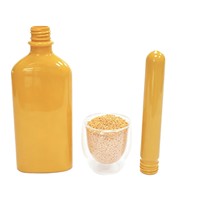 Granulés de colorant concentré jaune de qualité alimentaire PET, fournis par le fabricant, pour préformes de bouteilles