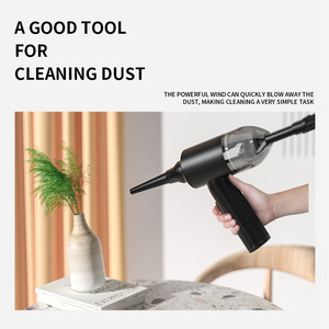 Souffleur et <span class=keywords><strong>Aspirateur</strong></span> Électrique Portable Sans Fil 4-en-1 Rechargeable 6000mAh avec Filtre HEPA pour Voiture – Prix Abordable - Product Image 4
