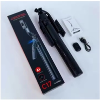 Stabilisateur de téléphone à suivi facial C17 Ai, perche à selfie 360 °   Télécommande Android à rotation et équilibrage pour une prise de vue vidéo stable
