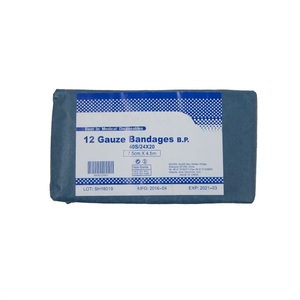 Bandages en gaze stériles professionnels hémostatiques en coton blanc 100% pour usage médical, vente en gros d'usine, 14cm x 7m - Product Image 6