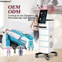Machine de pressothérapie 3 en 1 pour spa, directement de l'usine, 4 modes de massage corporel différents, soulage les gonflements des jambes.