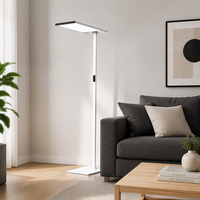 Lampe de bureau LED à commande tactile, à intensité variable, 3 températures de couleur, sans scintillement, anti-éblouissement, protection des yeux, chargement USB pour la lecture et le bureau