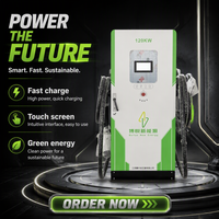 Nouveau chargeur rapide pour véhicules électriques Ganzhong GZ-DC-160L-2 DC CCS2 7kW-240kW Interface combinée IP55 Extérieur Entrée 380V Certifié OCPP1.6 CE TUV