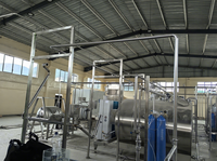 Petite ligne de production de mozzarella, machine à fabriquer du fromage mozzarella, cuve à fromage