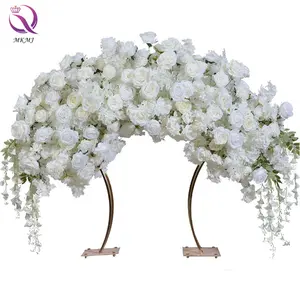 Wedding Props Layout Arch Flower Rack Banquet Hall Hotel Iron Arches Flower Wall Frame Centre Pieces Wedding Decoration