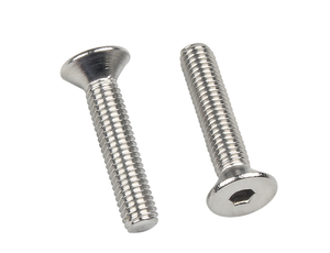 Bullone esagonale in acciaio inossidabile 304 316 <span class=keywords><strong>M6</strong></span> M8 M10 <span class=keywords><strong>testa</strong></span> a <span class=keywords><strong>testa</strong></span> lunga <span class=keywords><strong>vite</strong></span> DIN7991 sistema metrico svasato <span class=keywords><strong>vite</strong></span> CSK - Product Image 5