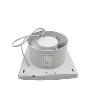 210mm Wall Ceiling Mount Ventilation With Pull Switch LED Light Exhaust Fan