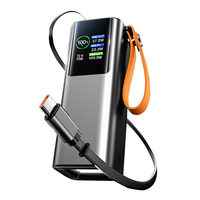 Batterie Externe Ordinateur Portable 100W PD Charge Ultra-Rapide avec Câble Rétractable 20000mAh