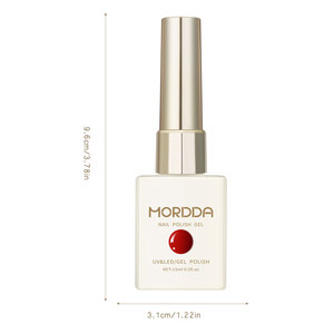 Nouveau flacon <span class=keywords><strong>rouge</strong></span> de 15ml pour vernis à ongles gel à la cerise de style designer populaire pour la maison et le salon logo personnalisable - Product Image 5