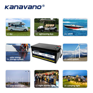 Derin döngüsü 36v lifepo4 pil 12v 24v 36v home 200ah 300ah depolama aküsü paketi ev güneş stytem için - Product Image 6