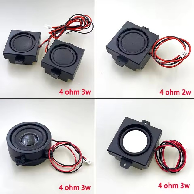 Portable audio speakers speaker driver 4 ohm 2w 3w 6w advertising lcd tv speaker computer home theatre speaker connector