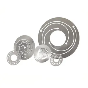 Bulat disesuaikan baja nirkarat logam etsa cincin datar Gasket logam pegas mesin cuci Etching logam Shims & Gasket