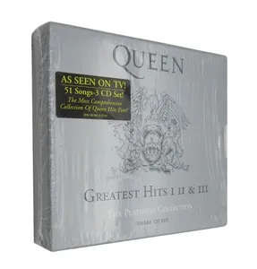 Queen Greatest Hits I II & III la collezione di platino tre CD Set 51 canzoni la raccolta più completa della regina