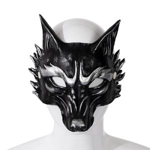 Máscara de Halloween de espuma PU <span class=keywords><strong>3D</strong></span> de zorro animal, personalizable, superventas para comercio exterior, carnaval, baile de Mardi Gras y fiestas. - Product Image 6