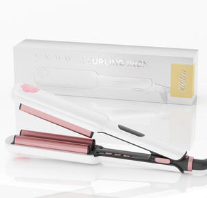 <span class=keywords><strong>Fer</strong></span> à lisser UKLISS 55W PTC pour boucles ondulées, température réglable, pour des cheveux sains et lisses à haute température, idéal pour la maison et les salons - Product Image 3