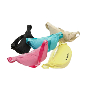 Riñonera de Terciopelo Impermeable a la Moda al por Mayor, Bolso de Cintura Informal con Correa Ajustable y Logotipo Personalizable para Mujeres y Hombres - Product Image 4