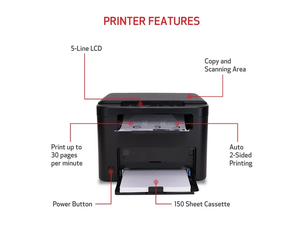 Nuove Stampanti per Canon ImageClass MF272dw <span class=keywords><strong>Stampante</strong></span> <span class=keywords><strong>Laser</strong></span> Monocromatica Multifunzione A4 con <span class=keywords><strong>WiFi</strong></span> per Casa e Ufficio - Product Image 2