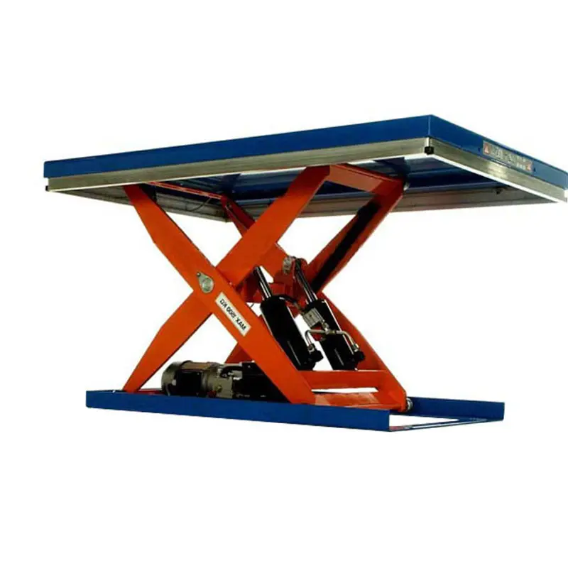 1000kg cheap Loading Small Scissor Lift Table Goods Lift for Warehouse And Home Use