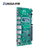Zunsia Intel 12th Alder Lake Live Streaming Machine carte mère Multi affichage entrée sortie ports carte mère MXM carte graphique