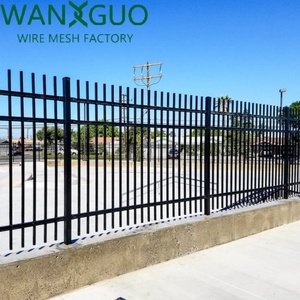 Bán buôn dễ dàng để lắp ráp mạ kẽm nhúng Nóng Kim Loại Hiện Đại picket Bảng điều khiển hàng rào hình ống - Product Image 3