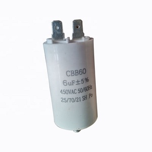 <span class=keywords><strong>Condensateur</strong></span> polypropylène <span class=keywords><strong>cbb60</strong></span> <span class=keywords><strong>6uf</strong></span> avec vis SH 25 70 21 - Product Image 2