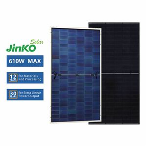 Jinko 610W Single Glass Tiger NEO N Tipo <span class=keywords><strong>Precio</strong></span> de Venta caliente Panel solar Placa cristalina transparente 610W Max - Product Image 2