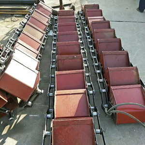 Nieuwe verstelbare compacte emmerelevator van roestvrij staal voor gebruik in de bouw, voor het toevoeren van aggregaat in doseertorens - Product Image 3