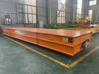 Chariot électrique sans rail de 100 tonnes à roues en caoutchouc avec télécommande sans fil pour le transport de composants de chantier naval