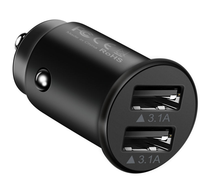 Pengisi Daya Mobil Mini A+C PD20W Pengisian Cepat Nirkabel PD USB-C QC3.0 Soket Pemantik Rokok Elektrik Tahan Api Earphone