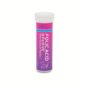 Besica OEM Supplier Pregnant <strong>Woman</strong> Vitamin c <strong>Iron</strong> and Folic Acid <strong>Supplements</strong> Effervescent Tablet <strong>Iron</strong> Folic Acid Tablet - Product Image 4