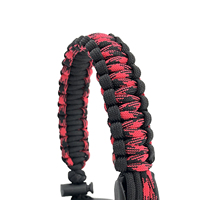 Sangle de transport pour bouteille à large ouverture avec anneau de sécurité et mousqueton, accessoire pour bouteilles d'eau de 12 à 64 oz, idéal pour le camping