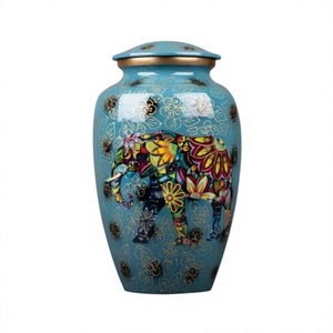 Hot Sale Premium Quality Elephant Cremation Urn <b>Memory</b> <b>Keepsake</b> for Human Ashes With Free Velvet Bag - Product Image 1