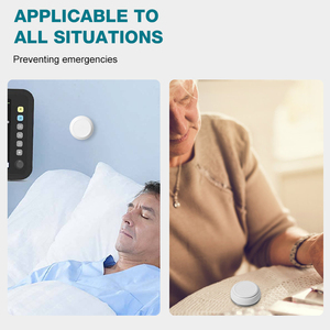 Trung Quốc Nhà sản xuất chuyên nghiệp báo động không dây cuộc gọi khẩn cấp nút hoảng loạn <span class=keywords><strong>SOS</strong></span> caregiver Máy nhắn tin cho chăm sóc người cao tuổi - Product Image 5