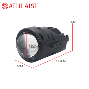 Aililaisi 2-Inch LED Three-Color Projector Lamp Lens H11 Fog Lights pour Geely Emgrand Okavango Preface Azkarra CK <span class=keywords><strong>Suzuki</strong></span> Samurai - Product Image 4