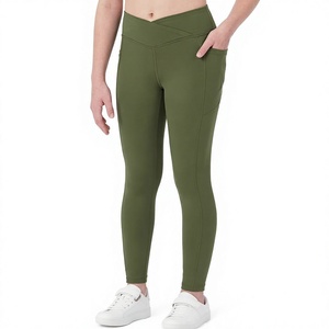 Women High Waist Seamless Knitted <b>Compression</b> <b>Leggings</b> Custom Yoga Gym Workout Fitness Pants Ankle-Length Athletic Activewear - Product Image 1