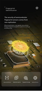 Tuya thông minh khóa cửa với máy ảnh WiFI 3D Nhận dạng khuôn mặt tự động nhôm thông minh khóa cửa an ninh Khóa vân tay - Product Image 5