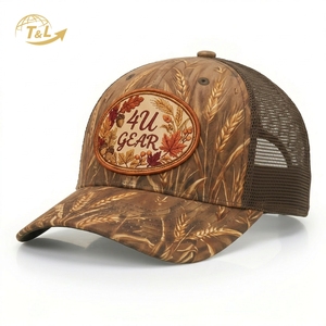 Casquette Snapback Unisexe Personnalisée en Coton et Maille à 6 Panneaux, Réglable, Respirante, pour Sports de Plein Air, avec Logo Brodé, Tendance et Décontractée - Product Image 1