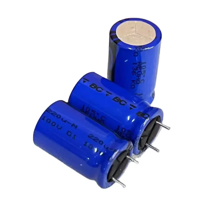 BC 100V 220UF VISHAY 136 series audiophile electrolytic capacitor 16*27MM PITCH 27.5MM