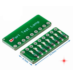 De 8-<span class=keywords><strong>Segment</strong></span> Led Poort Testlamp Is Verkrijgbaar In Drie Kleuren: Rood, Groen En Blauw - Product Image 1