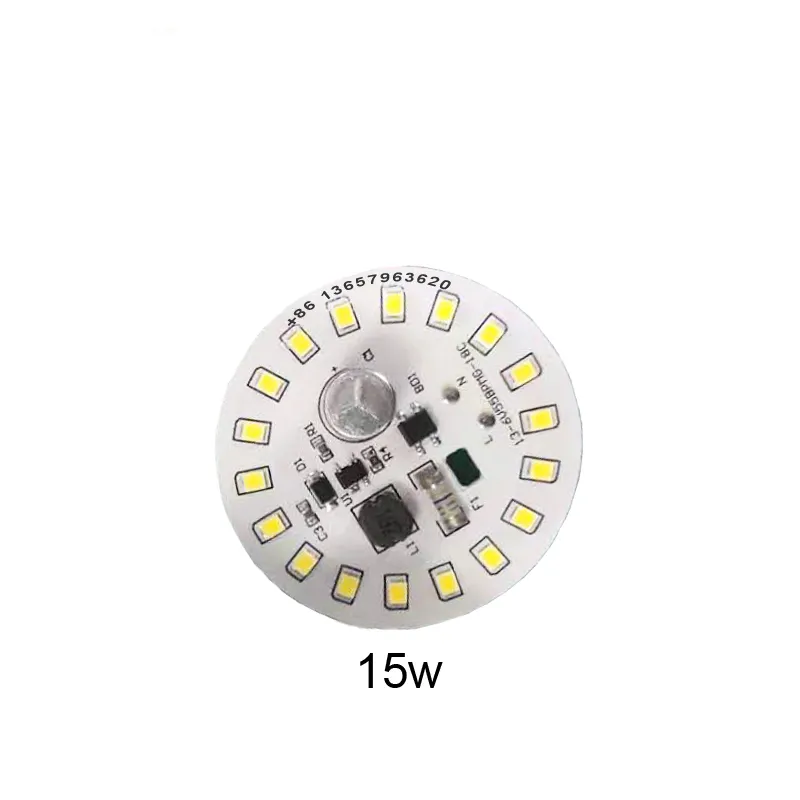 מפעל סין לייצר 18W נורה DOB לוח SMD2835 led smd לוח led נורה אור לוחות מעגלים