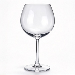 640ml Custom Logo Handmade Long Stem Lead Free Crystal Clear Balloon Cocktail Glasses, Large Copa <strong>Gin</strong> Tonic Wine Goblet for Bar - Product Image 1