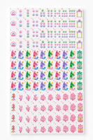 Set Ubin Mahjong Akrilik Tropis Hawaii Mewah dengan Rak, Kustom OEM Grosir, Permainan Papan Hadiah