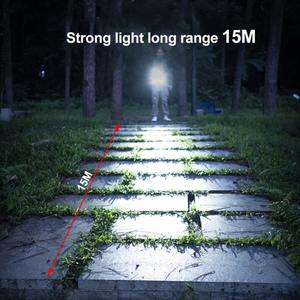 Mini lampe torche LED en alliage de titane 90LM, rechargeable par USB Type-C, outil EDC pour l'extérieur, lampe tactique de camping et d'urgence avec cordon - Product Image 6