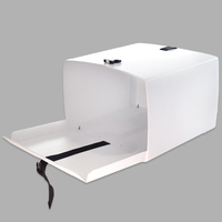 Boîte de livraison creuse pour moto, boîte de livraison pour scooter, boîte de livraison de repas rapides pour moto