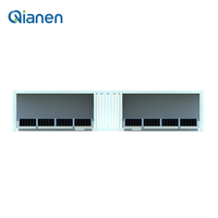 Système de conteneur d'énergie solaire portable QIANEN 200KW, système solaire hybride OEM, onduleur MPPT, batterie lithium-ion, CE TUV pour