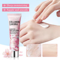 Crème réparatrice pour les mains à l'acide lactique de pêche, améliore le teint terne, rafraîchit, adoucit et lisse la peau, végane, à l'acide hyaluronique