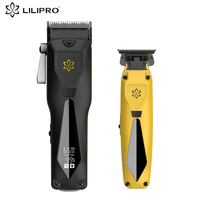 LILIPRO L50 Nouvelle Arrivée Tondeuse Professionnelle 3-en-1 avec Lame de Dégradé, Kit de Coiffure Haute Vitesse, Tondeuse et Rasoir à Foil, Combo Barbier